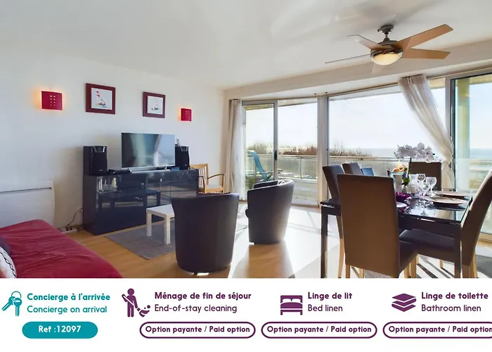 Appartement Avec Balcon Vue Pour 6 Personnes ! Les Sables-dʼOlonne